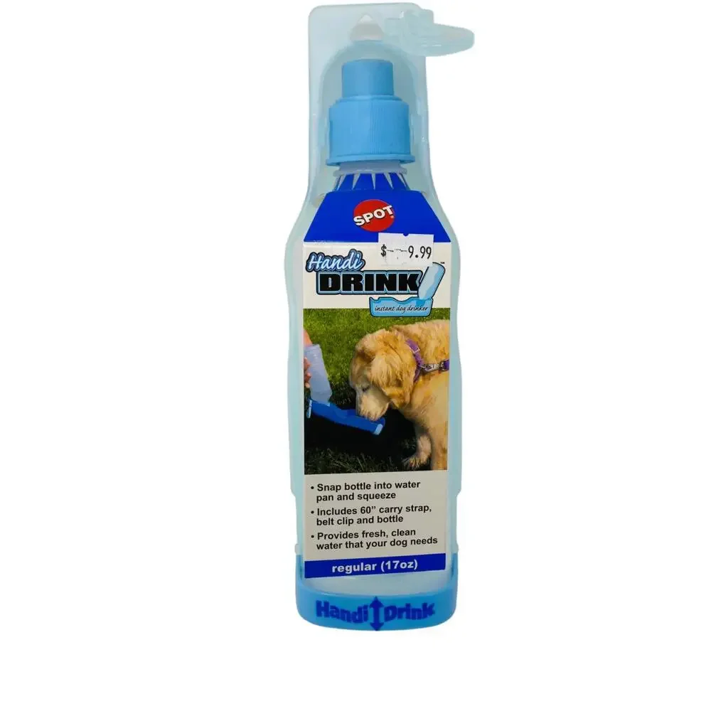 Spot Handi Drink Regular  17 oz. color may vary light blue or dark blue for Dogs